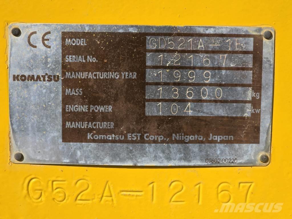 Komatsu GD 521 A-1 Greyderler