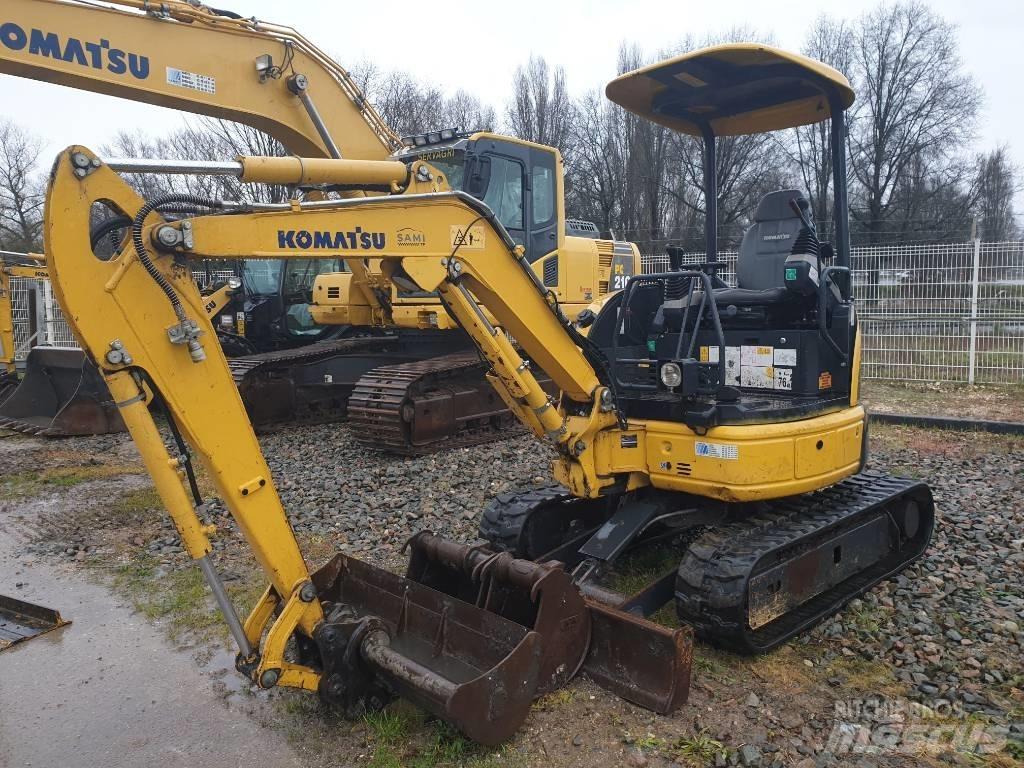 Komatsu PC26MR-3 Mini ekskavatörler, 7 tona dek