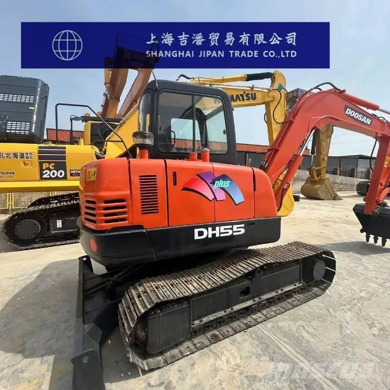 Doosan DH 55 Mini ekskavatörler, 7 tona dek