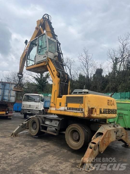 Liebherr A 904 C Lastik tekerli ekskavatörler
