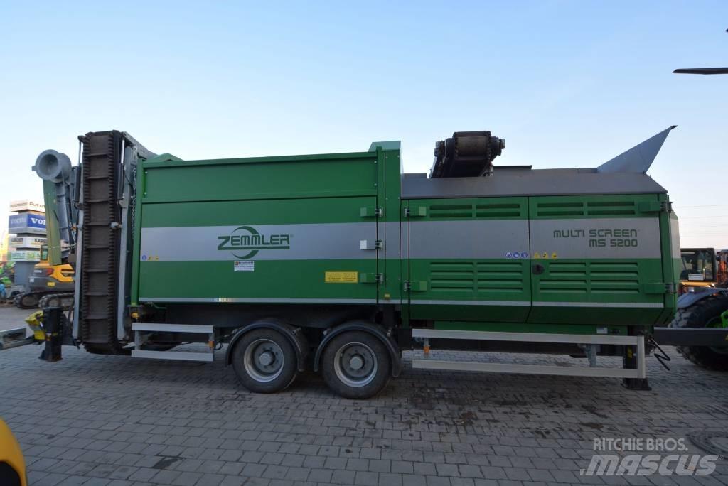 Zemmler MS 5200 Döner elekler