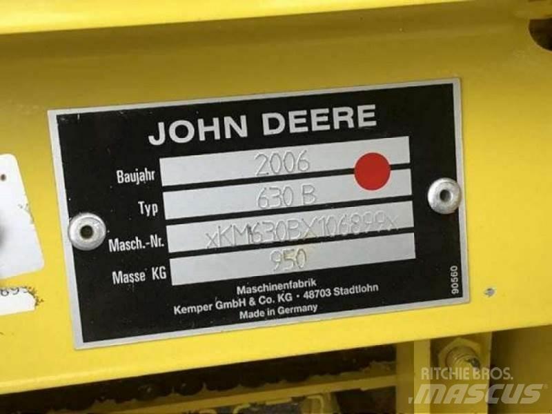John Deere 630 B Biçerdöver aksesuarlari