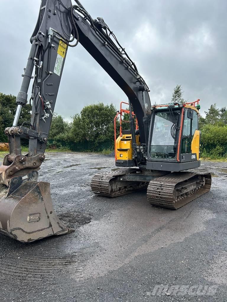 Volvo ECR 145 EL Paletli ekskavatörler