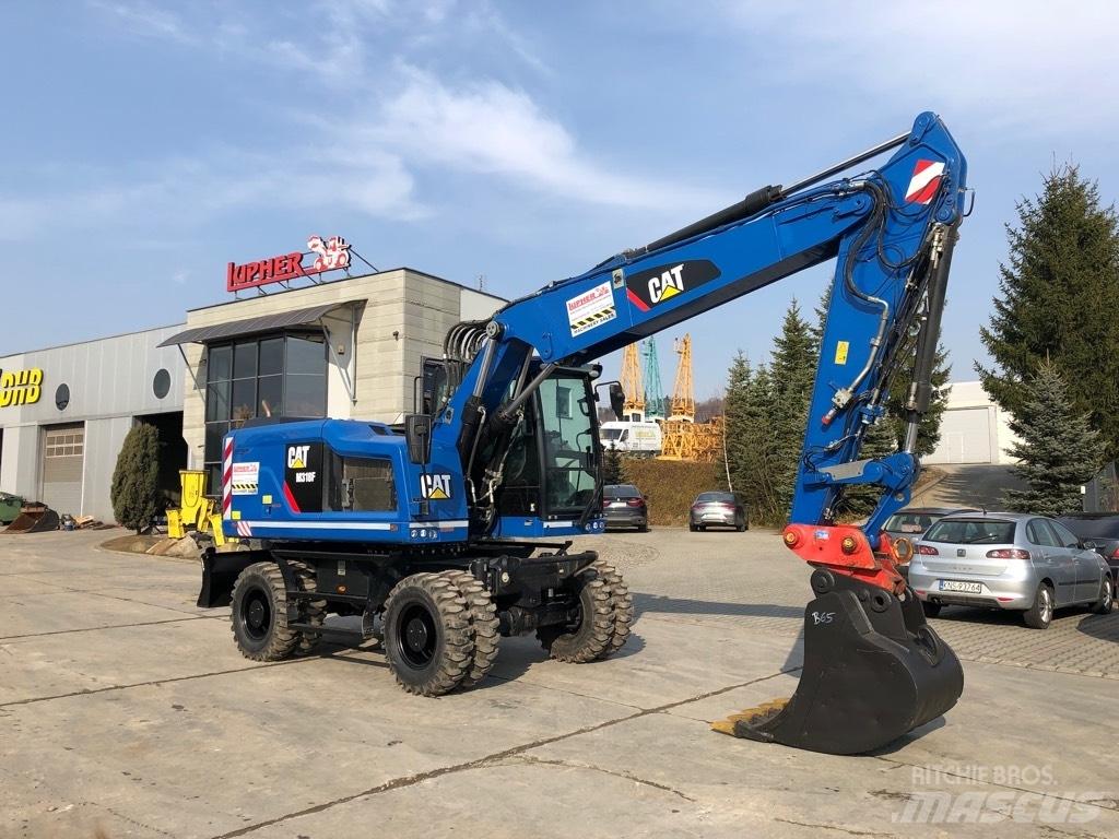 CAT M 318 F Lastik tekerli ekskavatörler