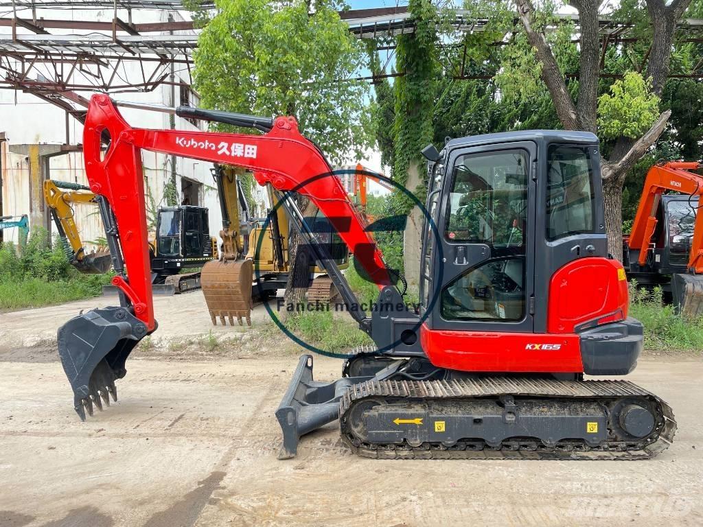 Kubota KX 165 Mini ekskavatörler, 7 tona dek