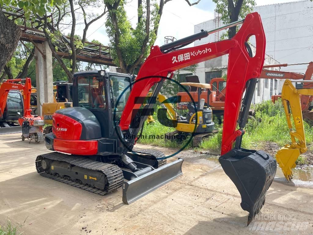 Kubota KX 165 Mini ekskavatörler, 7 tona dek