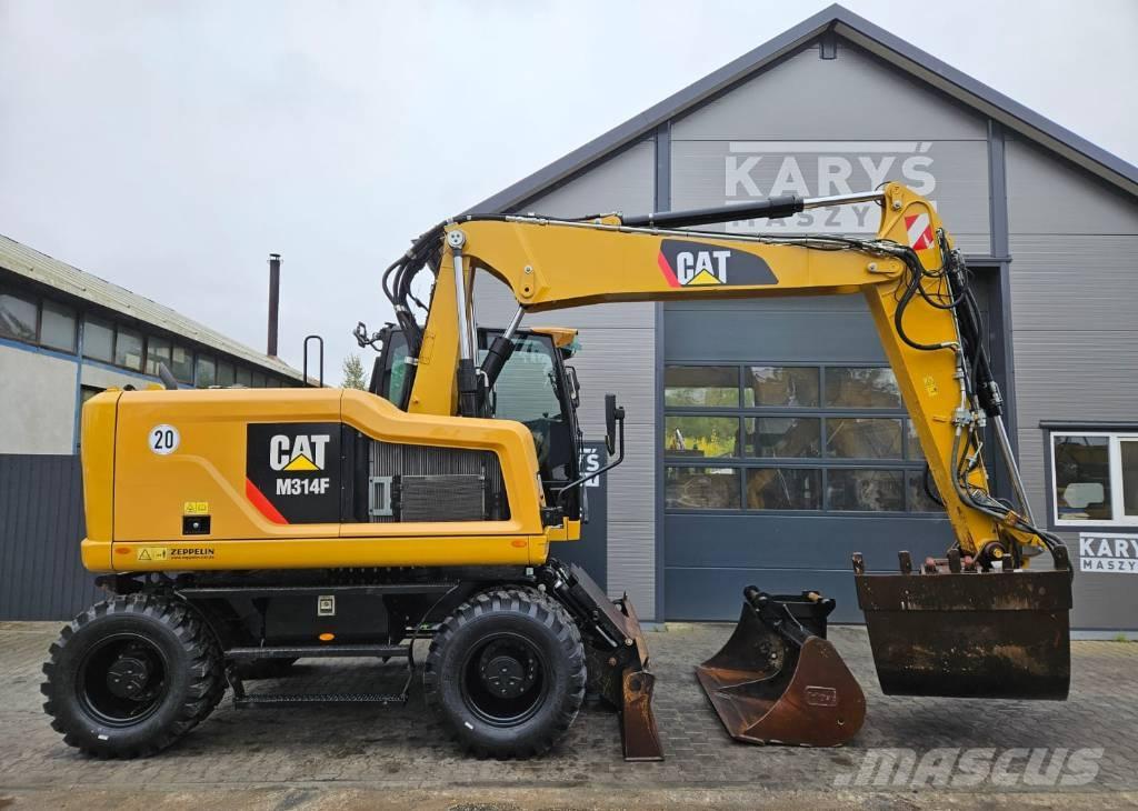 CAT M 314 Lastik tekerli ekskavatörler