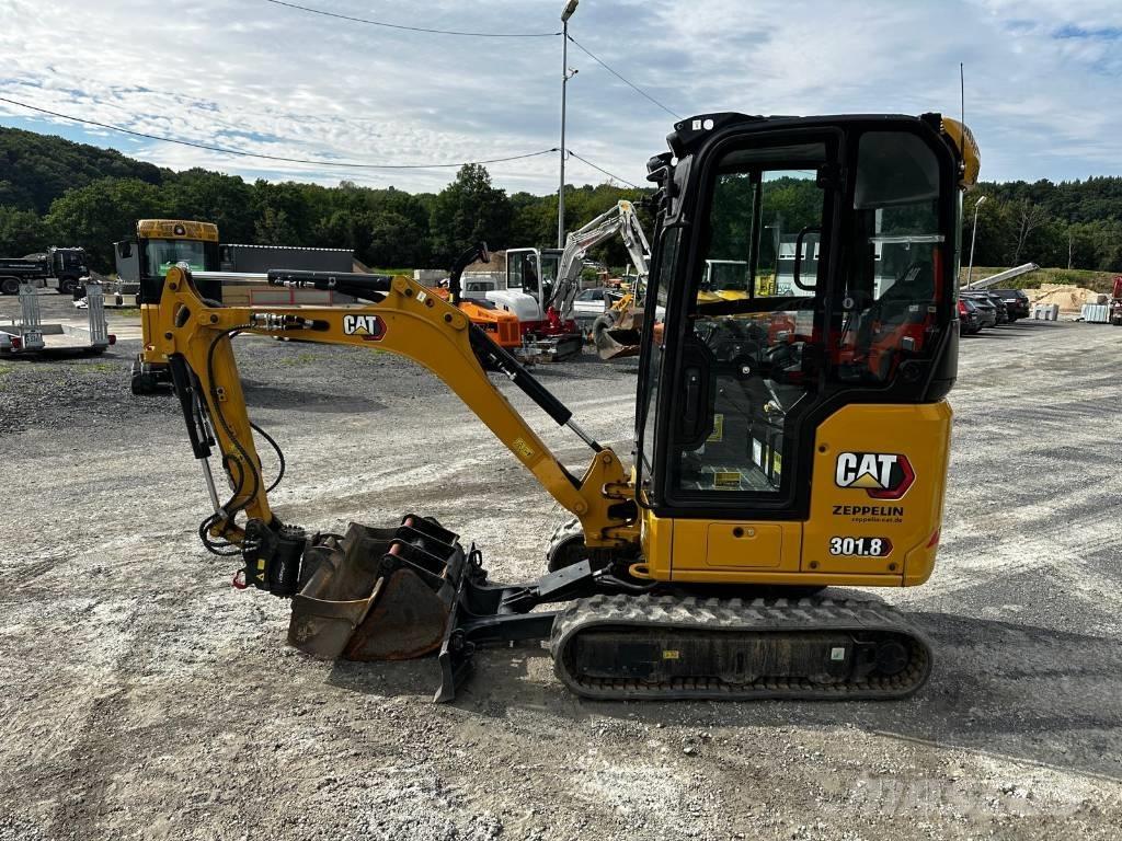 CAT 301.8 Mini ekskavatörler, 7 tona dek