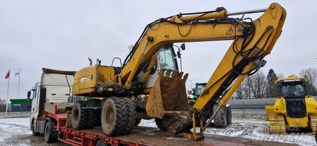 Liebherr A 314 Lastik tekerli ekskavatörler