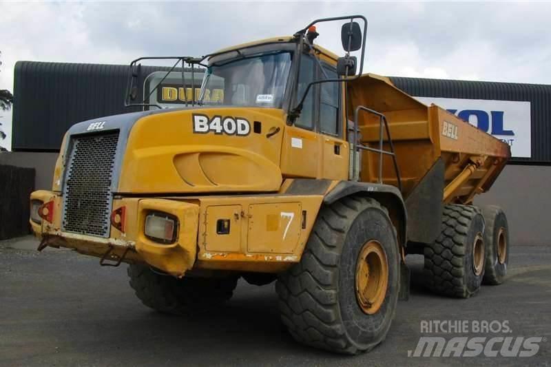 Bell B40D 6X6 Belden kirma kaya kamyonu