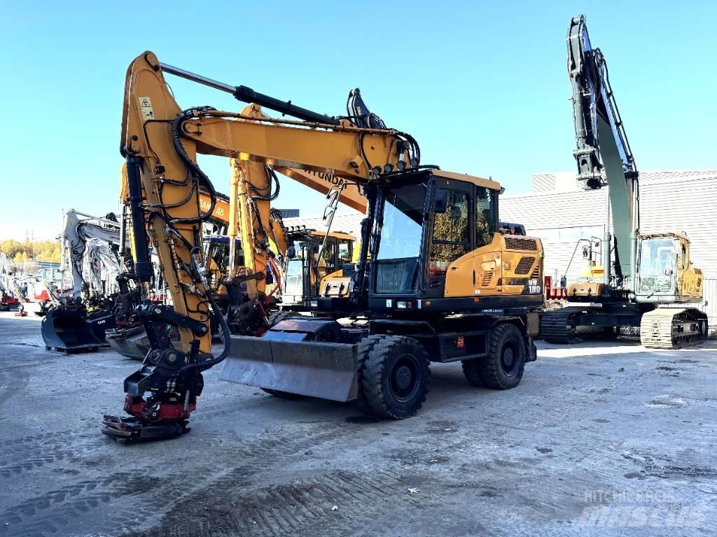 Hyundai HW180 Lastik tekerli ekskavatörler