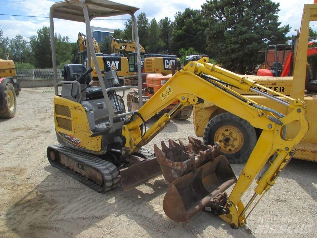 Yanmar Vio 17 Mini ekskavatörler, 7 tona dek