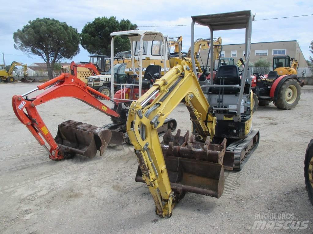 Yanmar Vio 17 Mini ekskavatörler, 7 tona dek