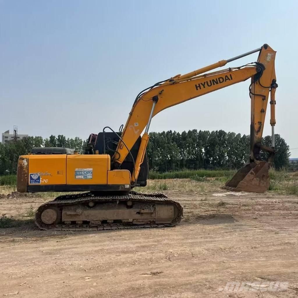 Hyundai Robex 215-7 Paletli ekskavatörler