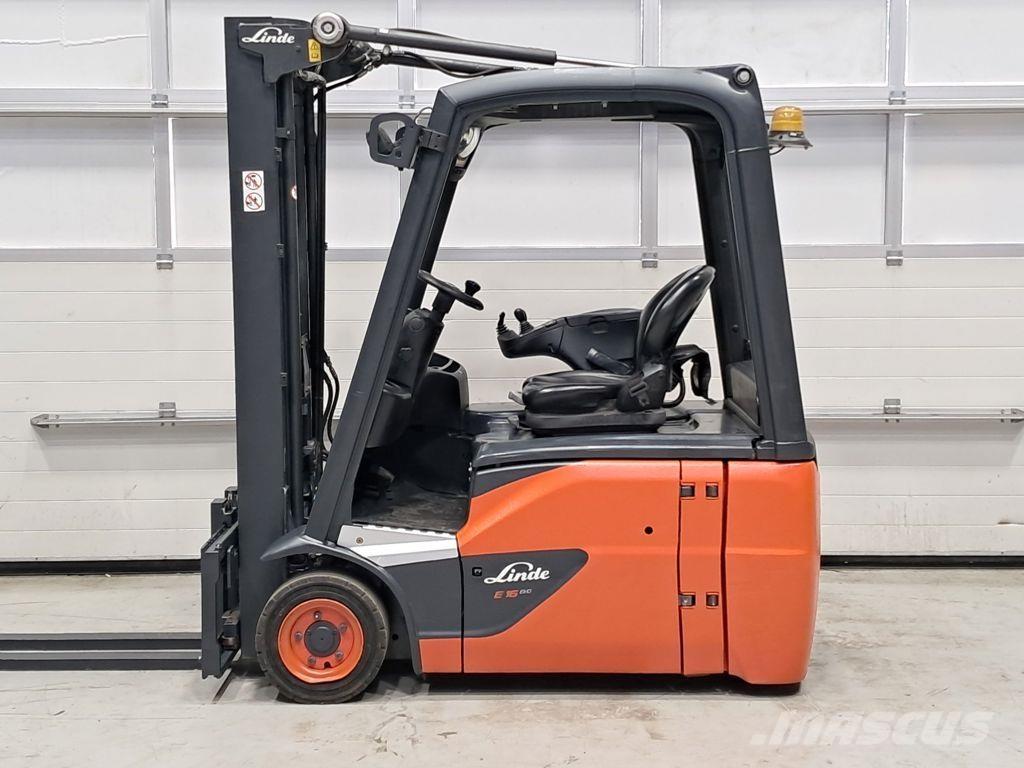 Linde E16-02 Elektrikli forkliftler