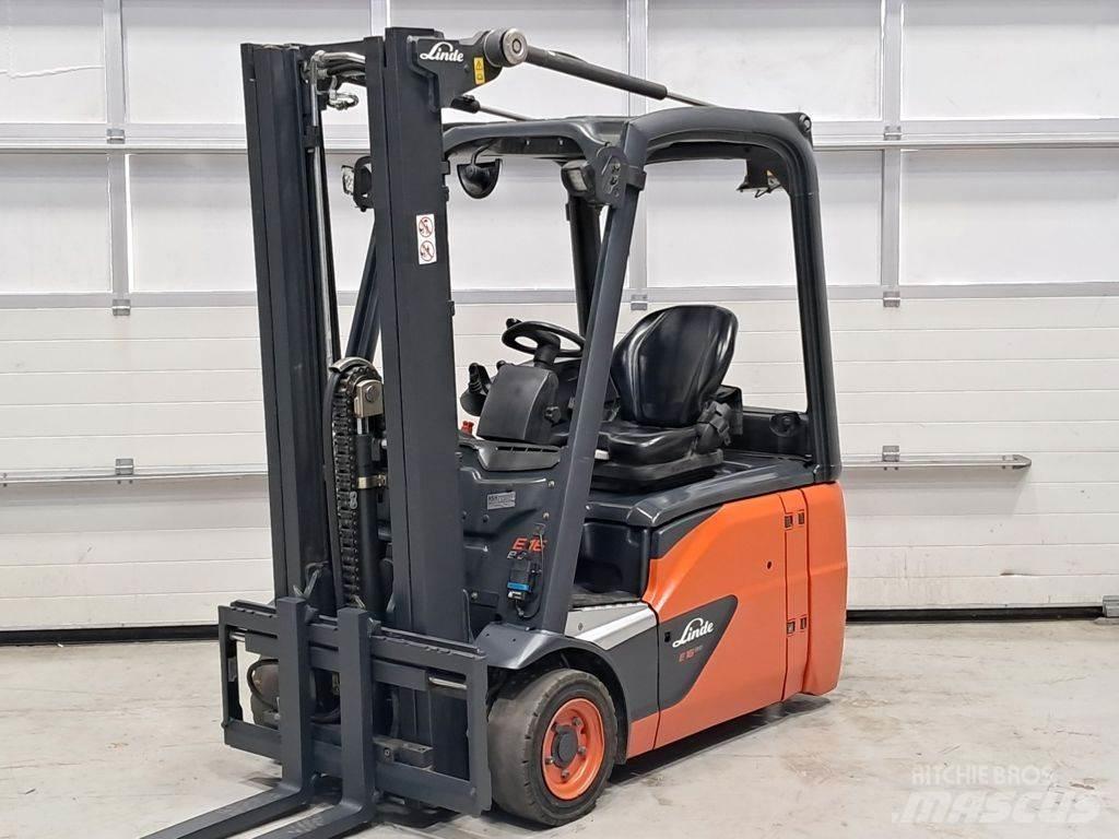 Linde E16-02 Elektrikli forkliftler