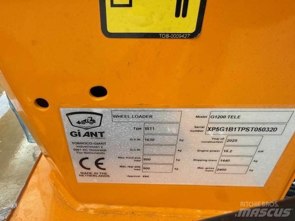 GiANT G1200 Tele Tekerlekli yükleyiciler