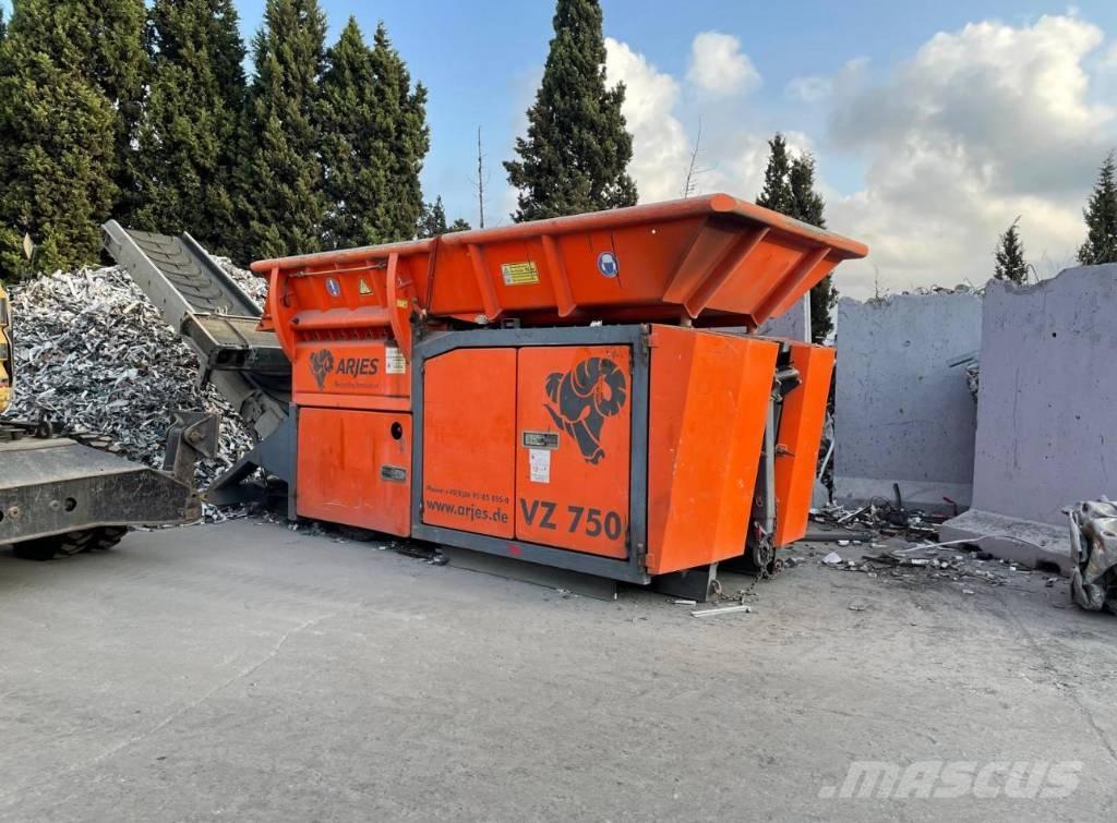 Arjes VZ 750 D Ağaç parçalayıcılar