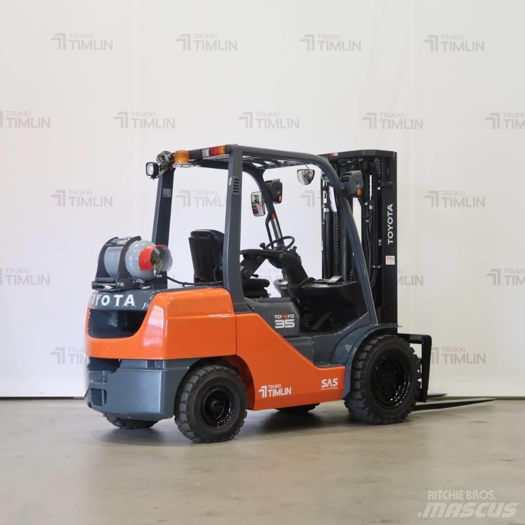Toyota 02-8FGJF35 LPG'li forkliftler