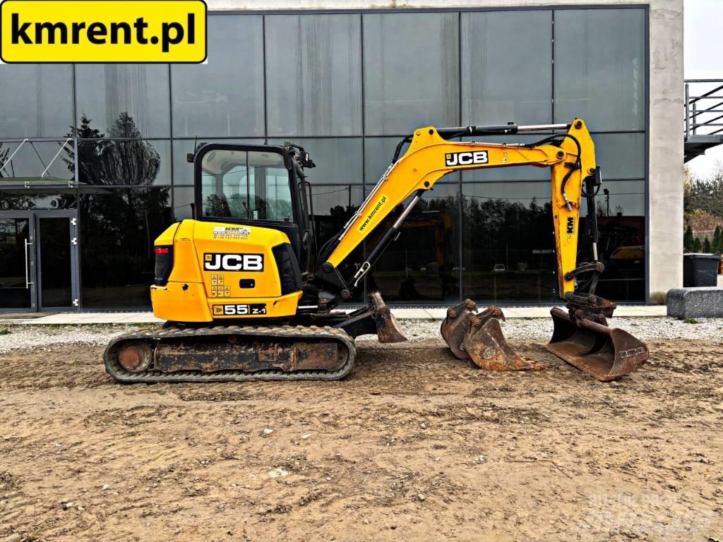 JCB 55 Z-1 Mini ekskavatörler, 7 tona dek