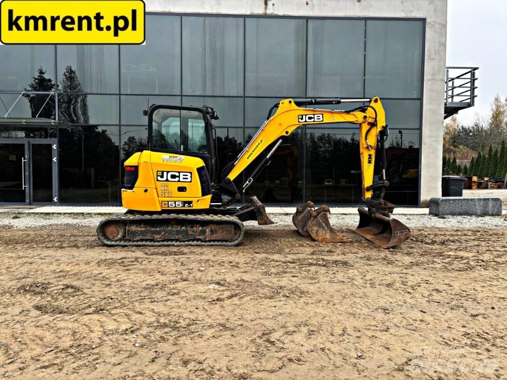 JCB 55 Z-1 Mini ekskavatörler, 7 tona dek