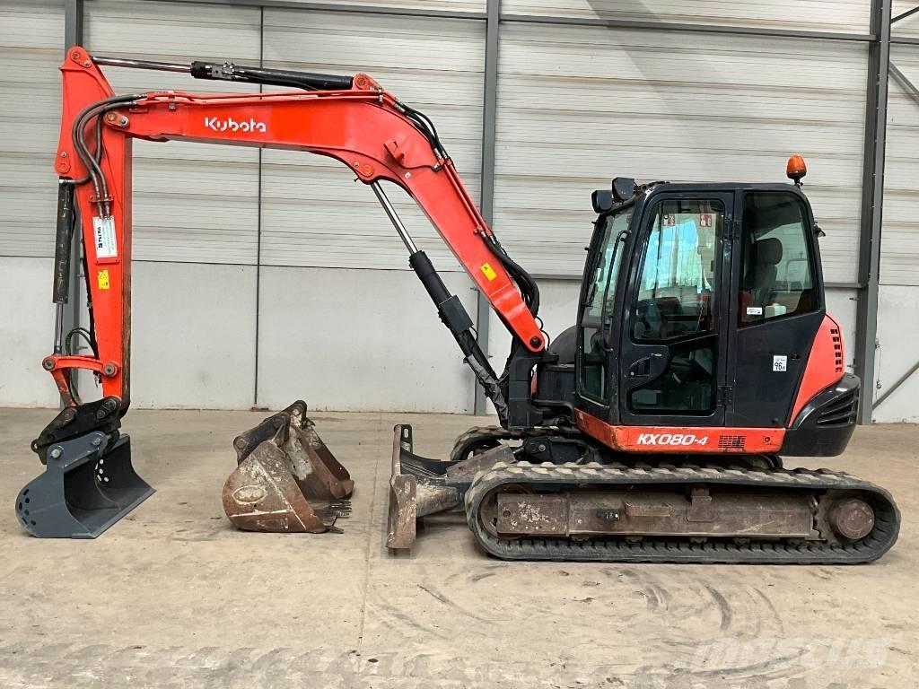 Kubota KX 080-4 Midi ekskavatörler 7 - 12 t