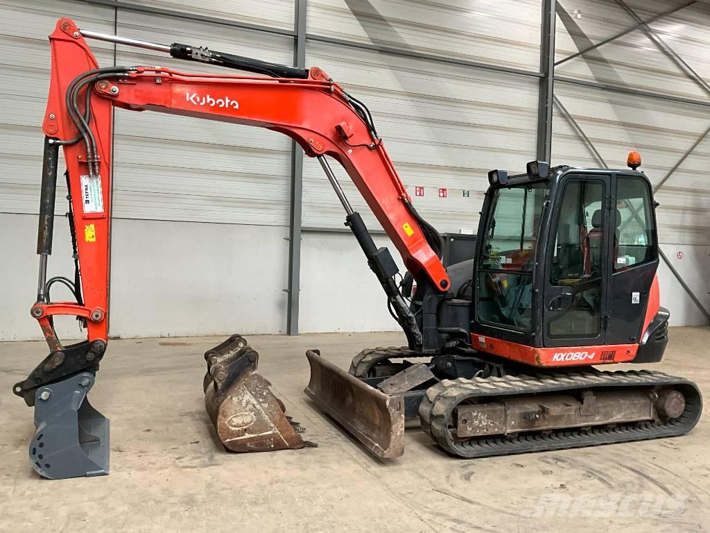 Kubota KX 080-4 Midi ekskavatörler 7 - 12 t