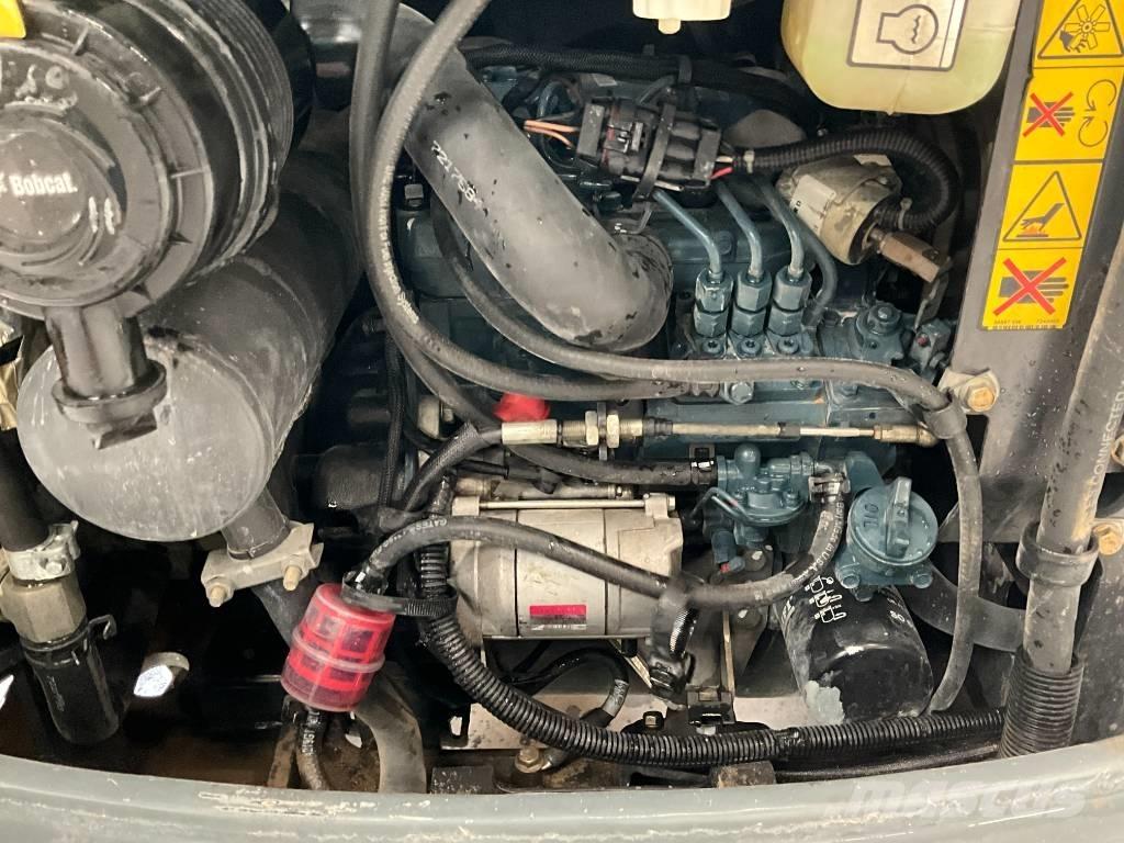 Bobcat E 17 Mini ekskavatörler, 7 tona dek