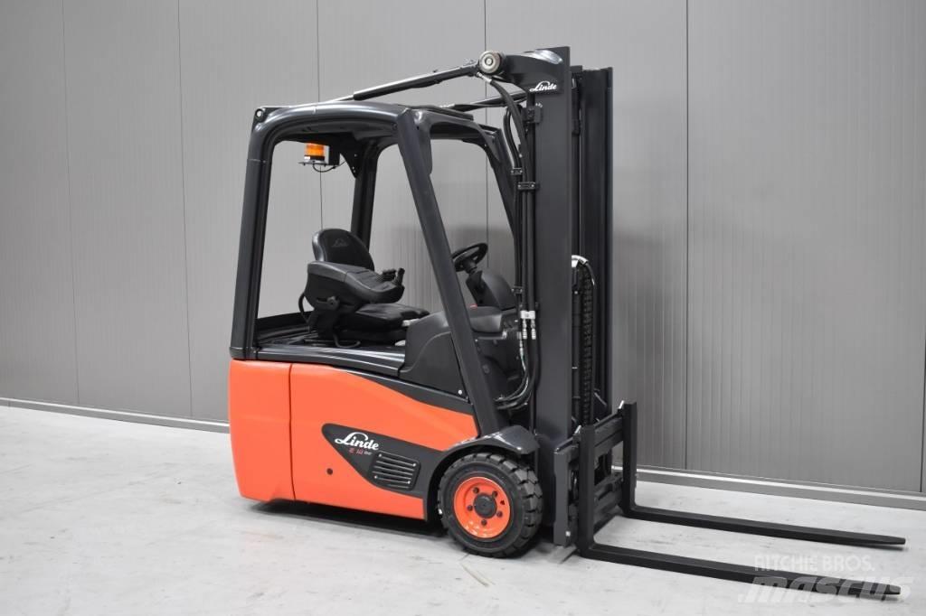 Linde E 14 - 02 Elektrikli forkliftler