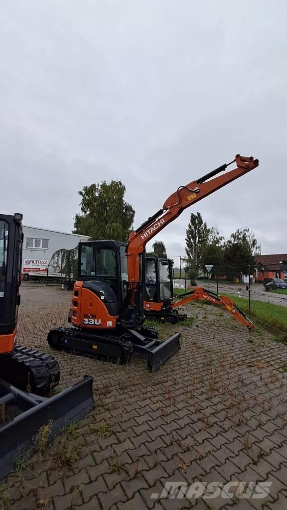 Hitachi ZX33U Paletli ekskavatörler
