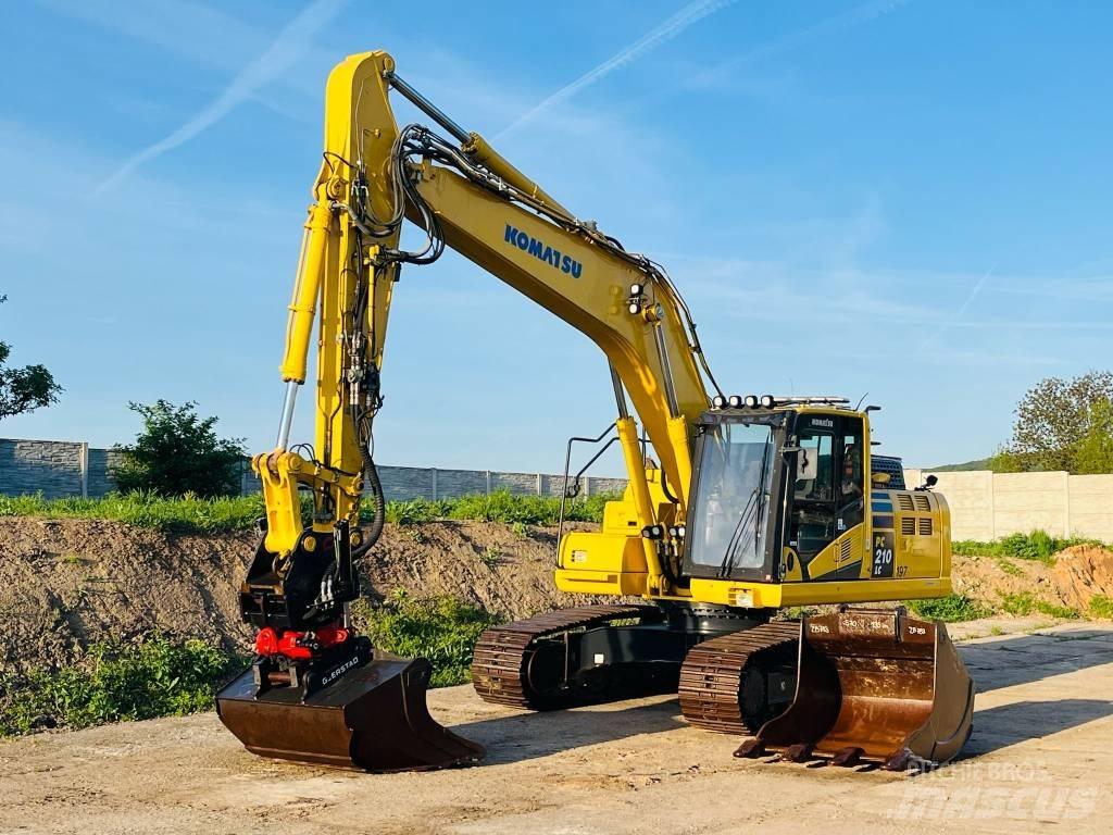 Komatsu PC 210 LC-11 Paletli ekskavatörler