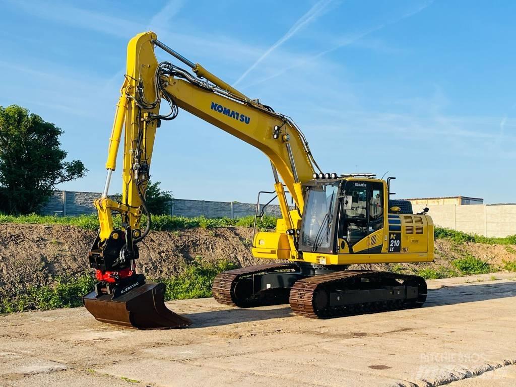 Komatsu PC 210 LC-11 Paletli ekskavatörler