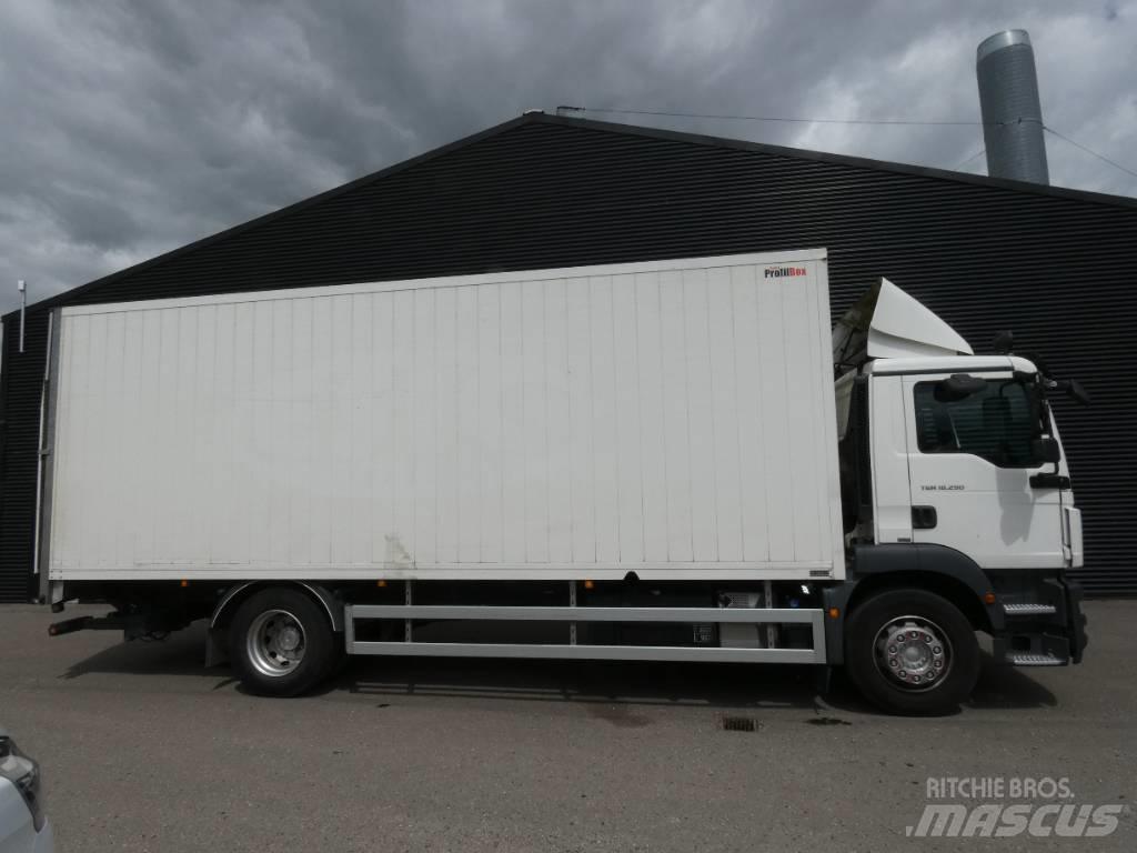 MAN TGM 18.290 Kapali kasa kamyonlar