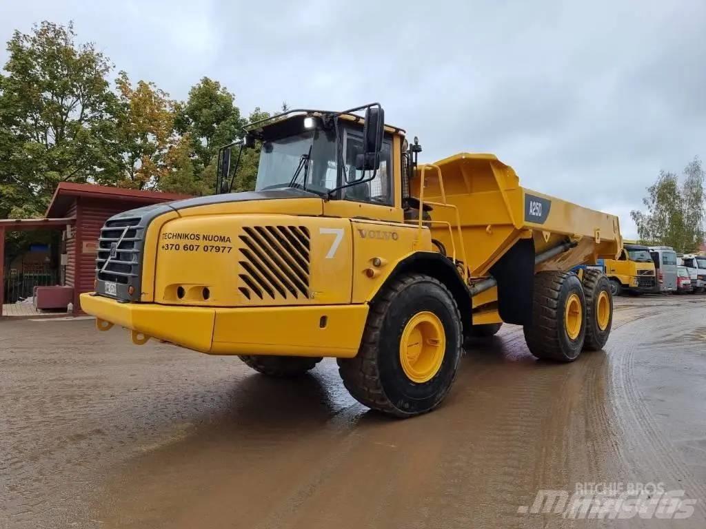 Volvo A 25 D 6X6 Belden kirma kaya kamyonu