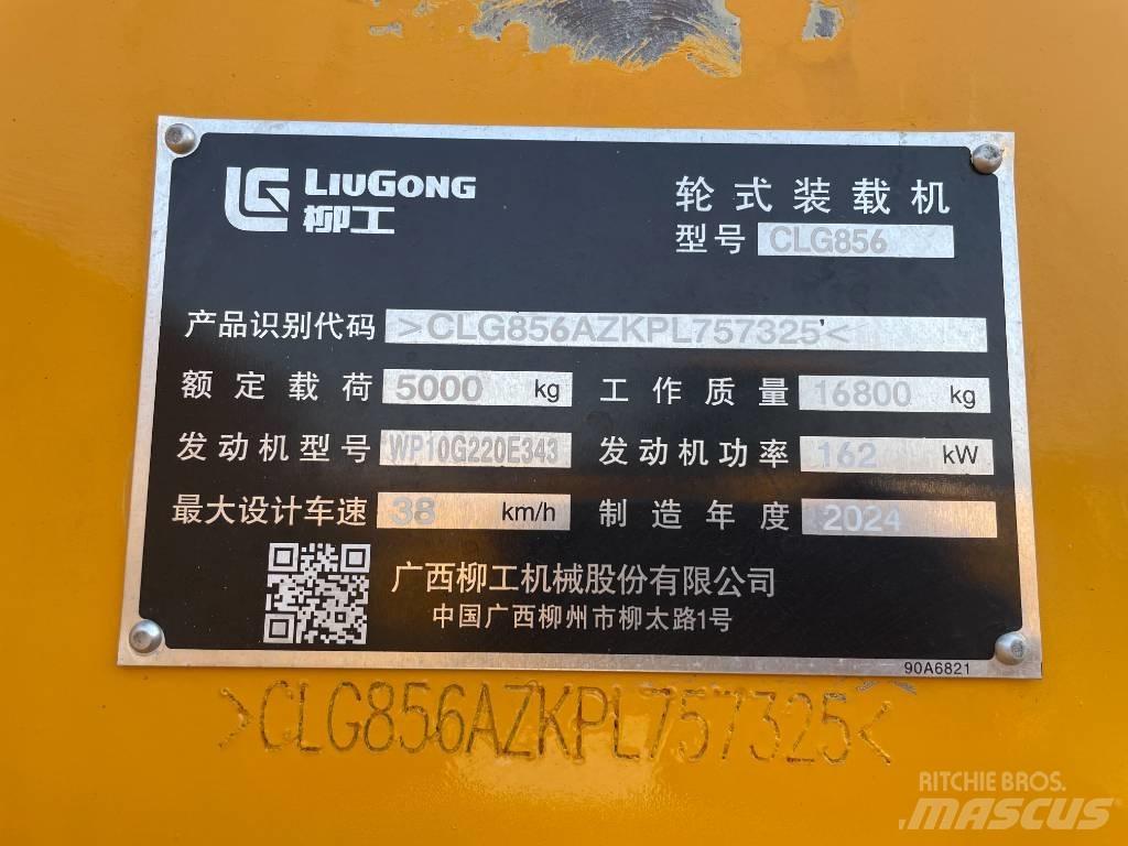 LiuGong 856 H Tekerlekli yükleyiciler