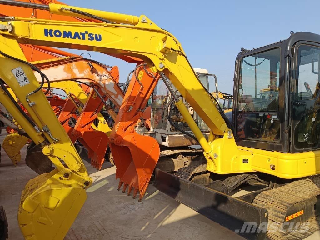 Komatsu PC 55 MR Mini ekskavatörler, 7 tona dek