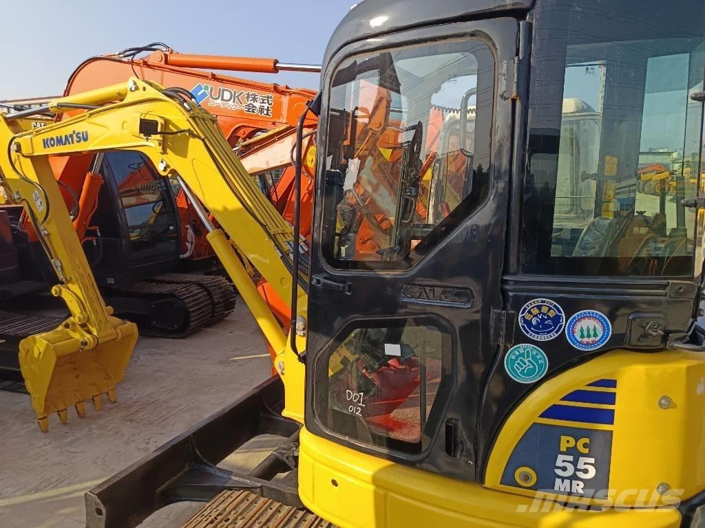 Komatsu PC 55 MR Mini ekskavatörler, 7 tona dek