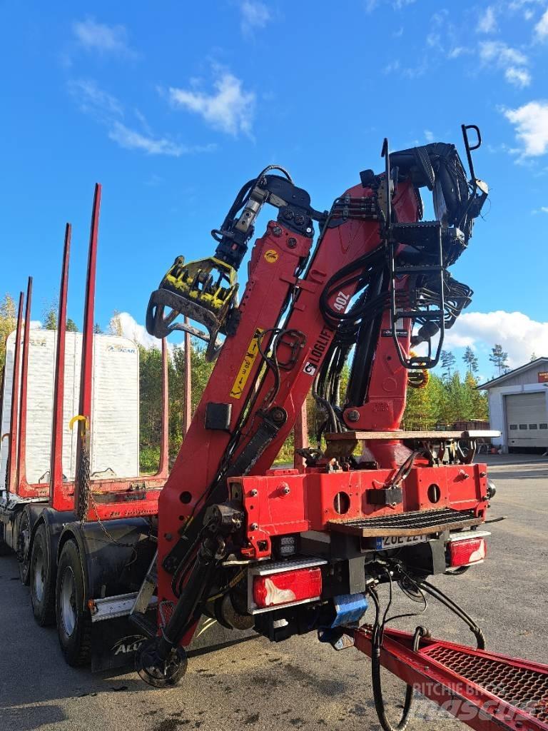 Loglift F140ZT9.5 Tomruk vinçleri