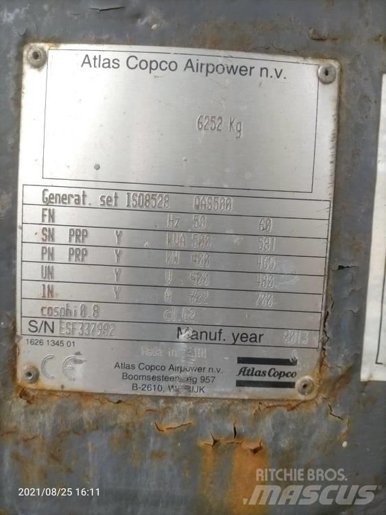Atlas Copco QAS 500 Dizel Jeneratörler