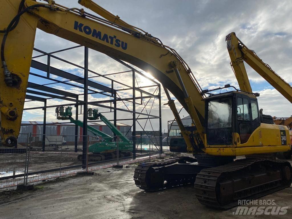 Komatsu PC340-7 Paletli ekskavatörler