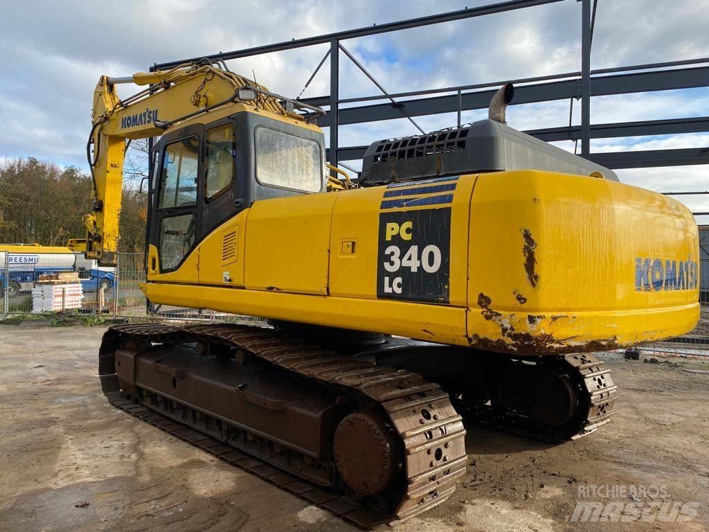 Komatsu PC340-7 Paletli ekskavatörler