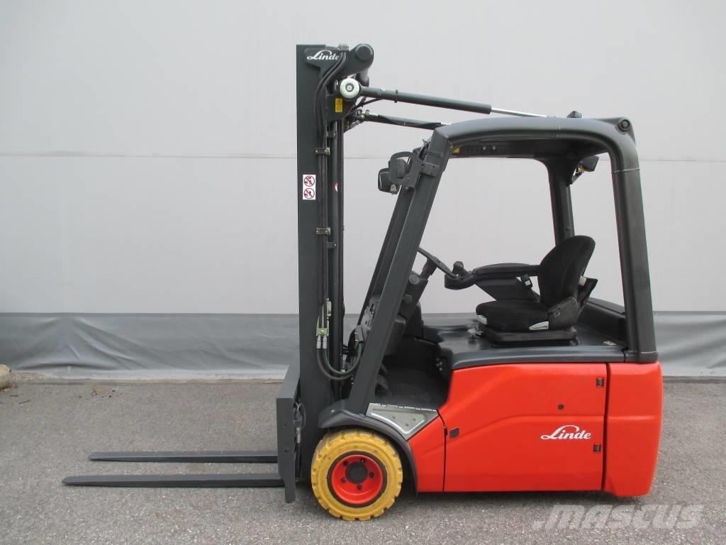Linde E 18 Elektrikli forkliftler