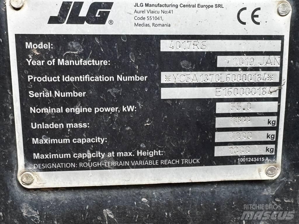 JLG 4017RS Teleskopik yükleyiciler