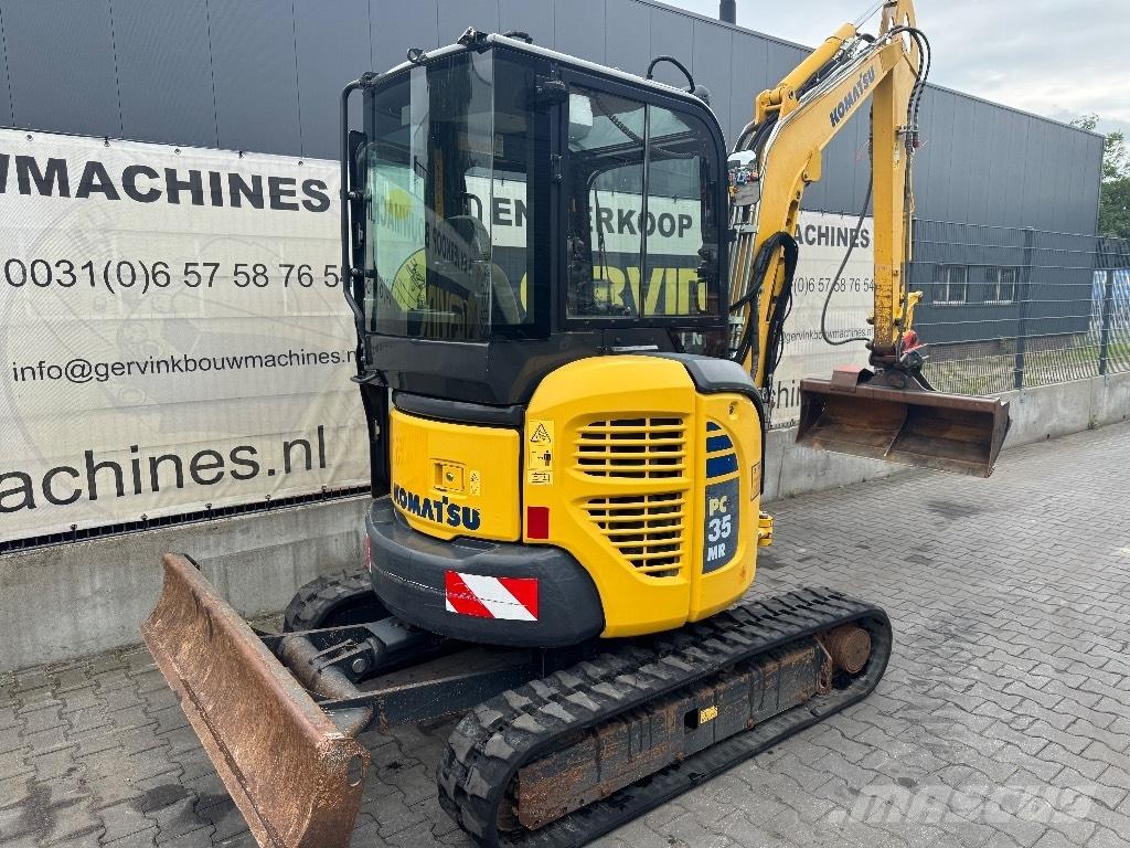 Komatsu PC 35 MR-3 Mini ekskavatörler, 7 tona dek