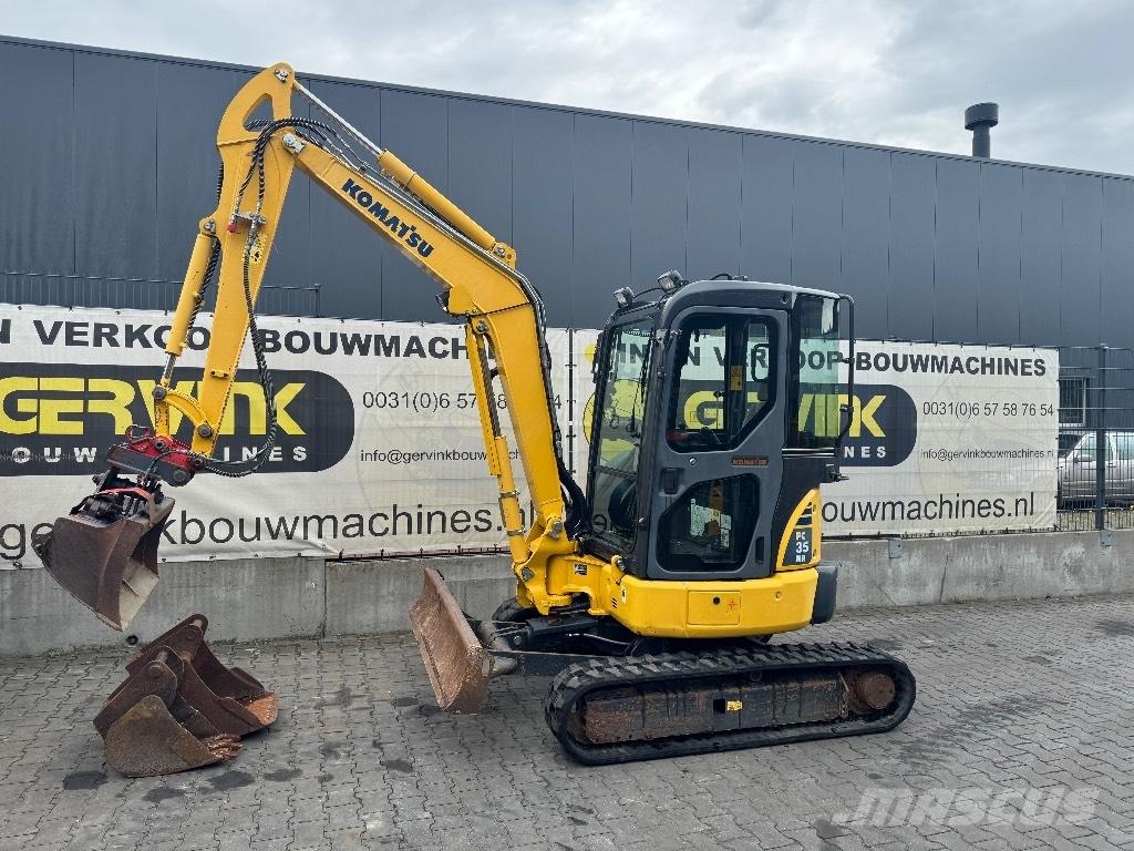 Komatsu PC 35 MR-3 Mini ekskavatörler, 7 tona dek