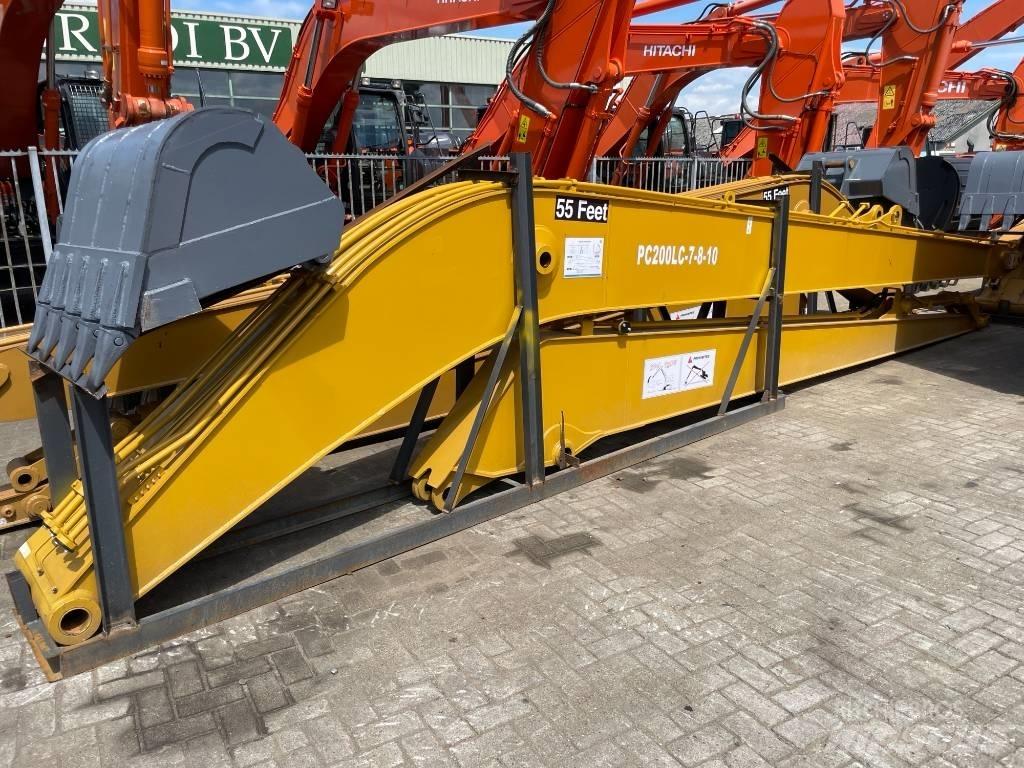 Komatsu Long reach Uzun bomlu ekskavatörler