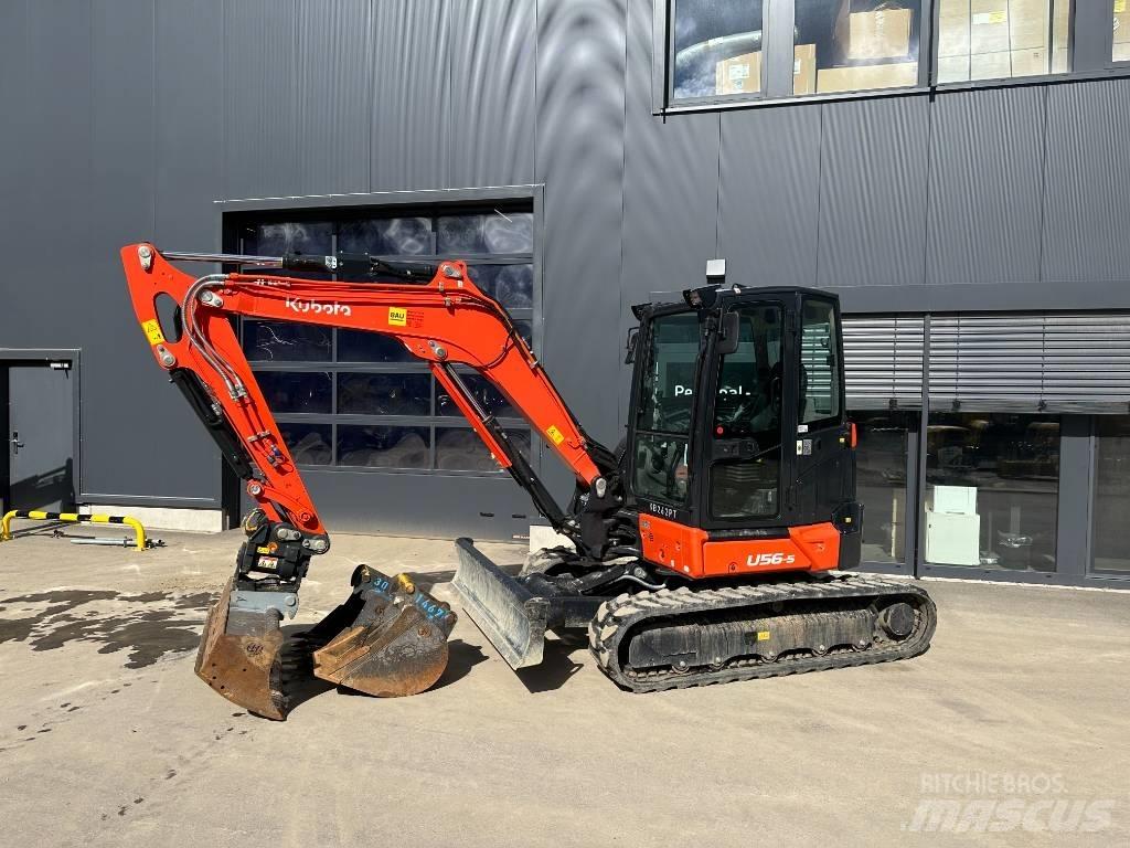 Kubota U 56-5 Mini ekskavatörler, 7 tona dek