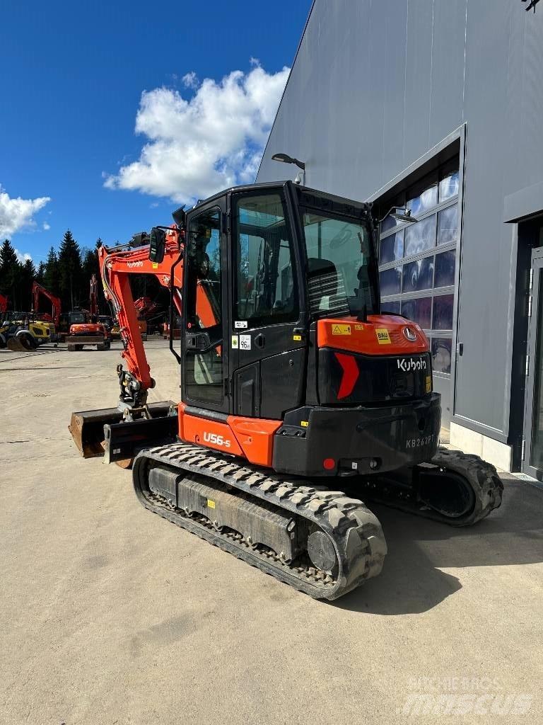 Kubota U 56-5 Mini ekskavatörler, 7 tona dek