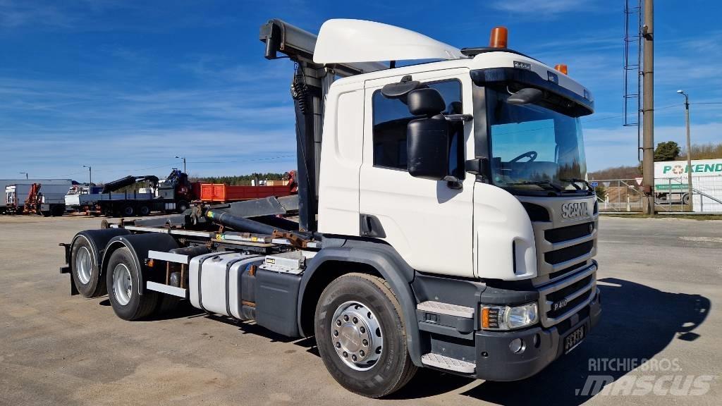 Scania P410 6X2 Vinçli kamyonlar