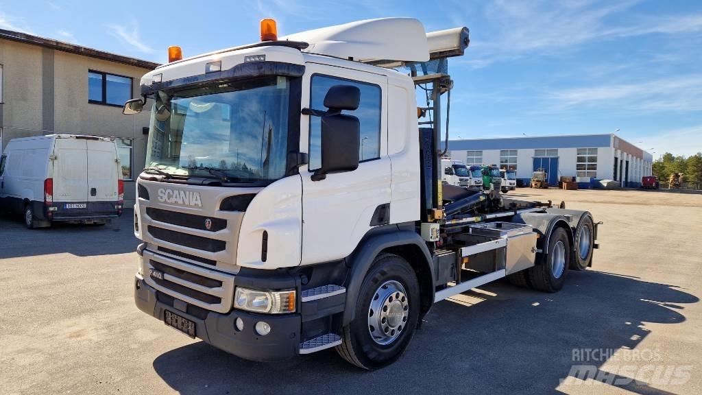 Scania P410 6X2 Vinçli kamyonlar